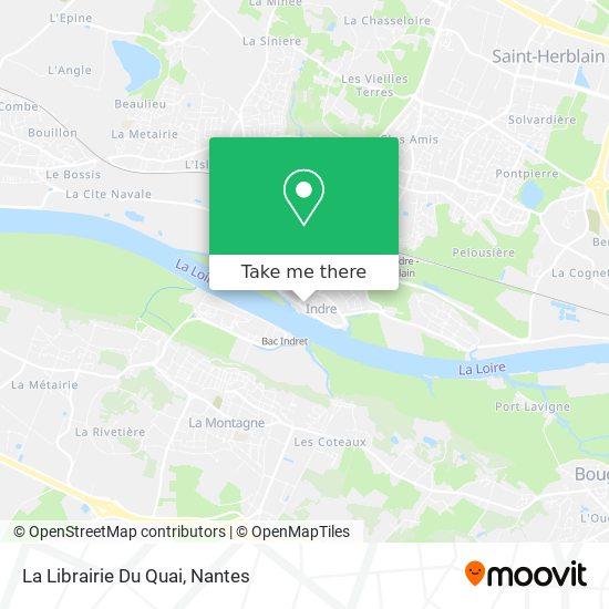 Mapa La Librairie Du Quai