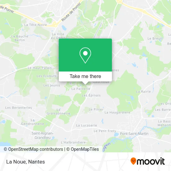 La Noue map