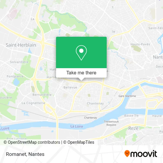 Romanet map