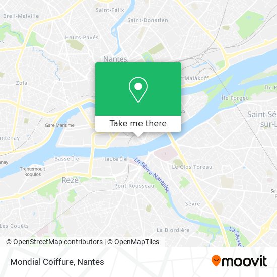 Mondial Coiffure map