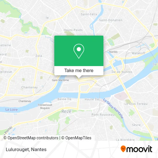 Mapa Lulurouget