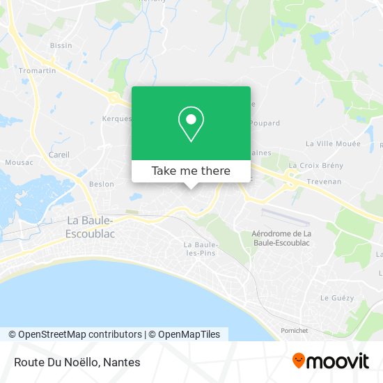 Route Du Noëllo map