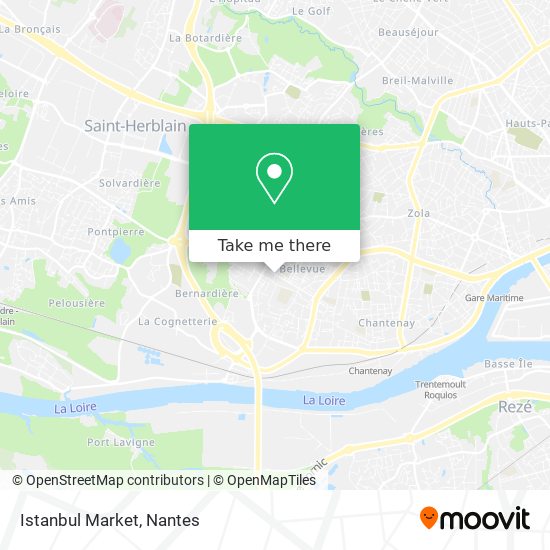 Istanbul Market map