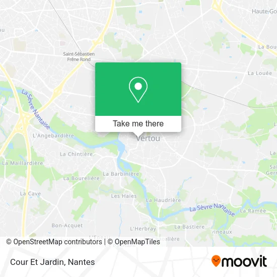 Cour Et Jardin map