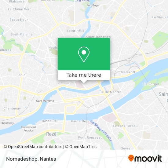 Nomadeshop map