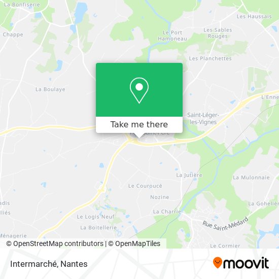 Intermarché map