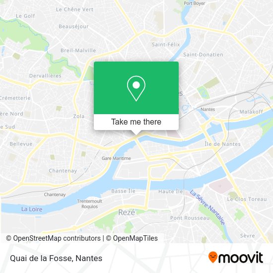 Quai de la Fosse map