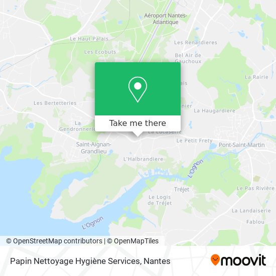 Papin Nettoyage Hygiène Services map