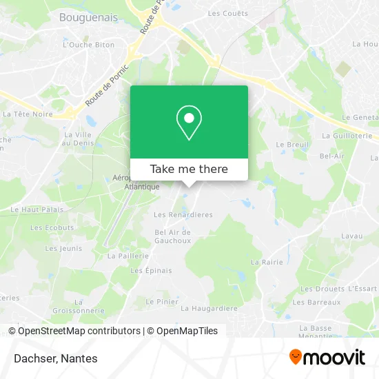 Mapa Dachser