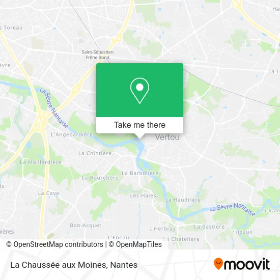 La Chaussée aux Moines map
