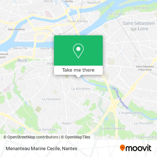 Menanteau Marine Cecile map