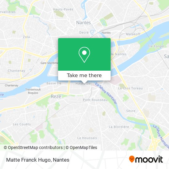 Matte Franck Hugo map