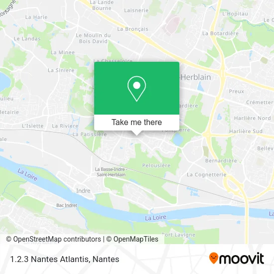 Mapa 1.2.3 Nantes Atlantis