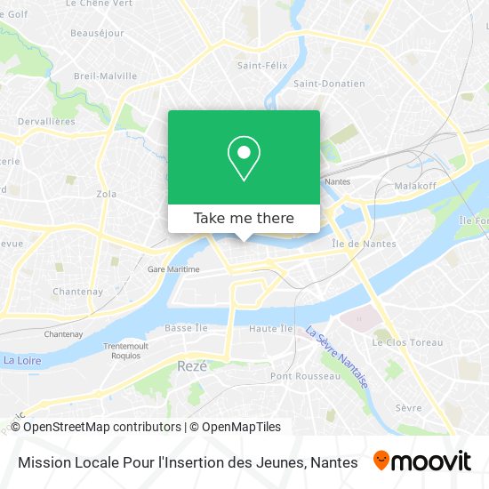 Mission Locale Pour l'Insertion des Jeunes map
