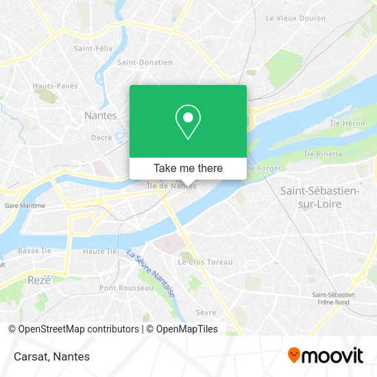 Carsat map