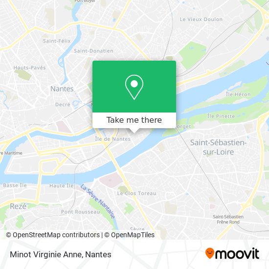 Minot Virginie Anne map