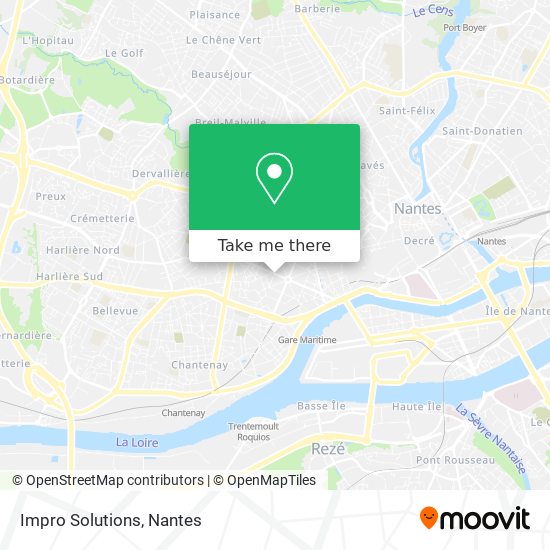 Impro Solutions map