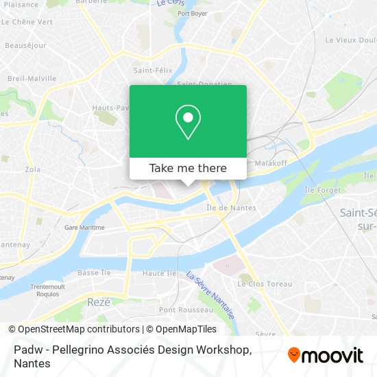 Padw - Pellegrino Associés Design Workshop map