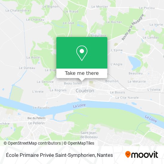 École Primaire Privée Saint-Symphorien map
