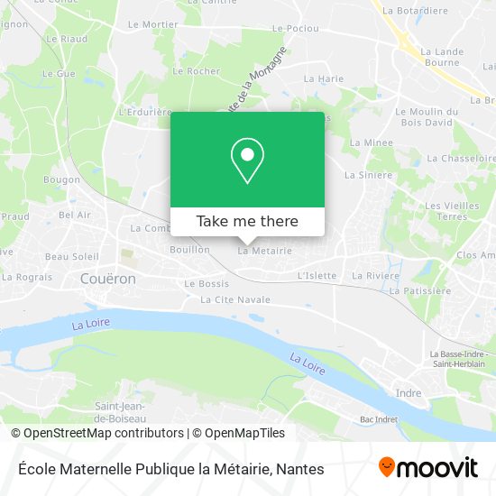École Maternelle Publique la Métairie map