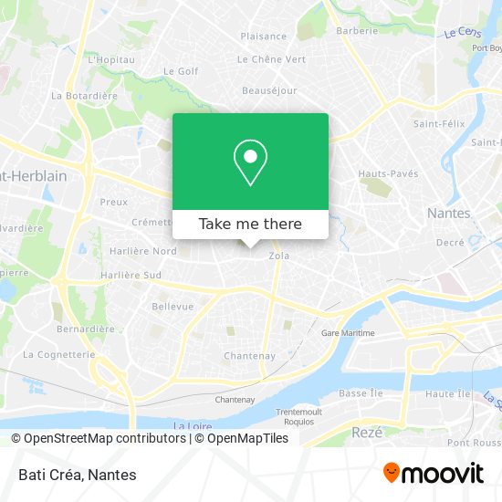 Bati Créa map