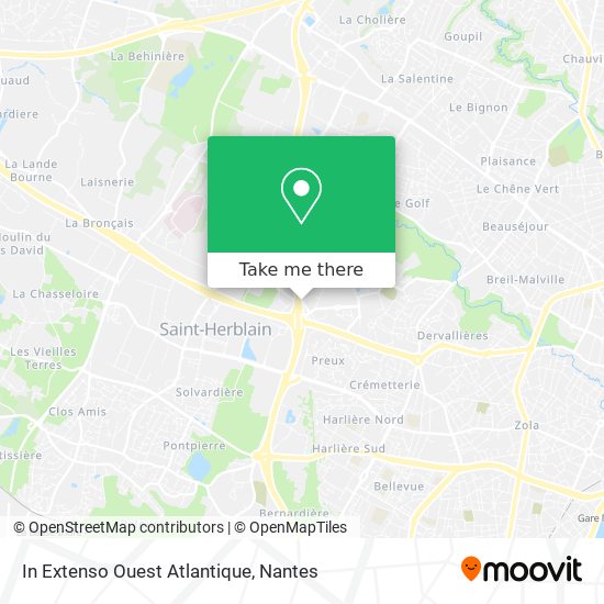 In Extenso Ouest Atlantique map