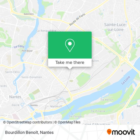 Bourdillon Benoît map