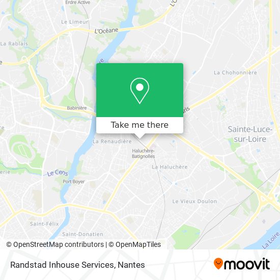 Randstad Inhouse Services map