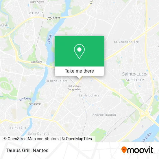 Taurus Grill map