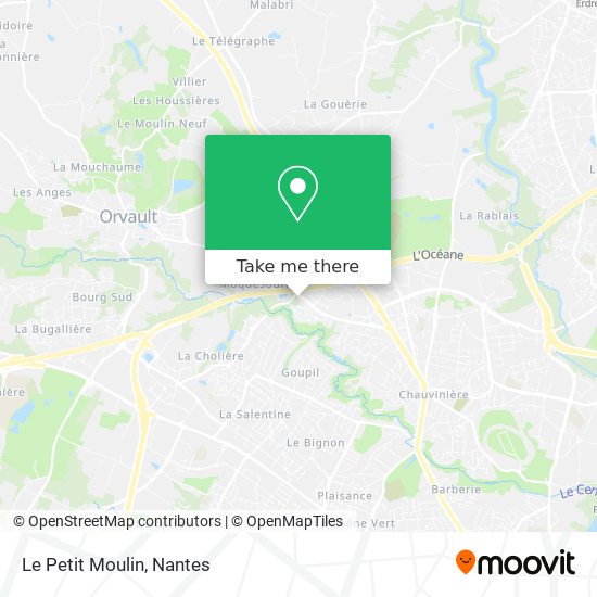 Le Petit Moulin map