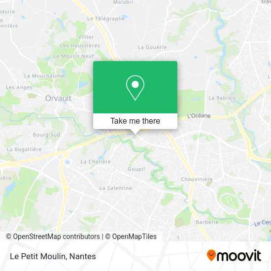 Le Petit Moulin map
