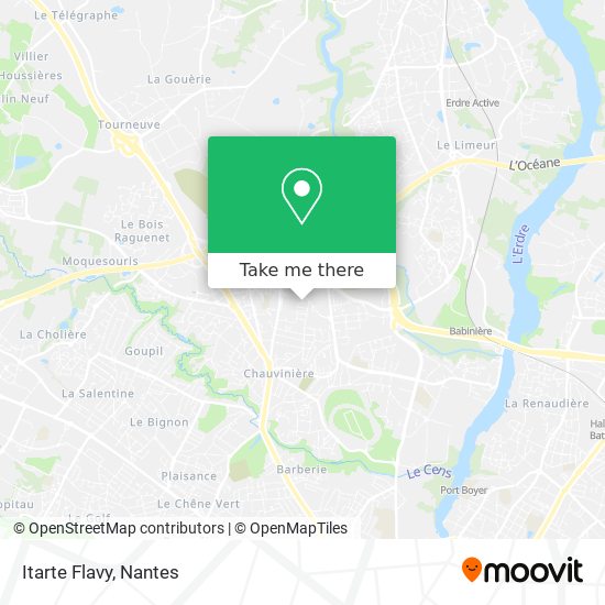 Itarte Flavy map