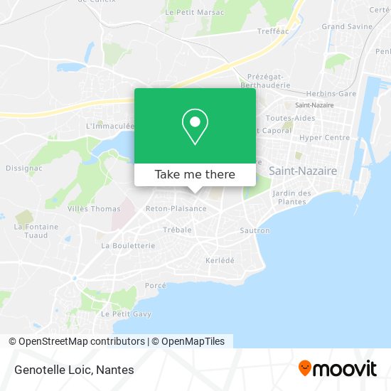 Genotelle Loic map
