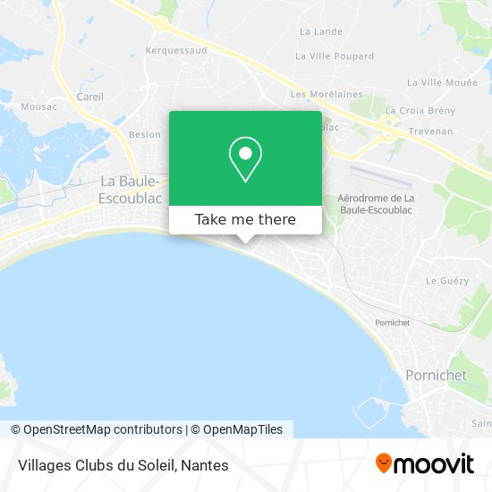 Villages Clubs du Soleil map