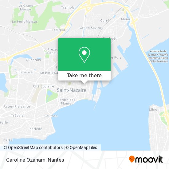 Caroline Ozanam map