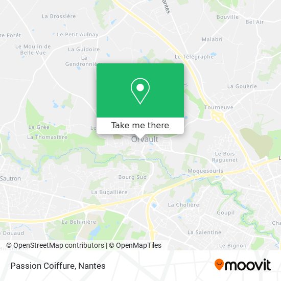 Passion Coiffure map