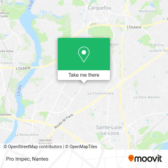 Mapa Pro Impec