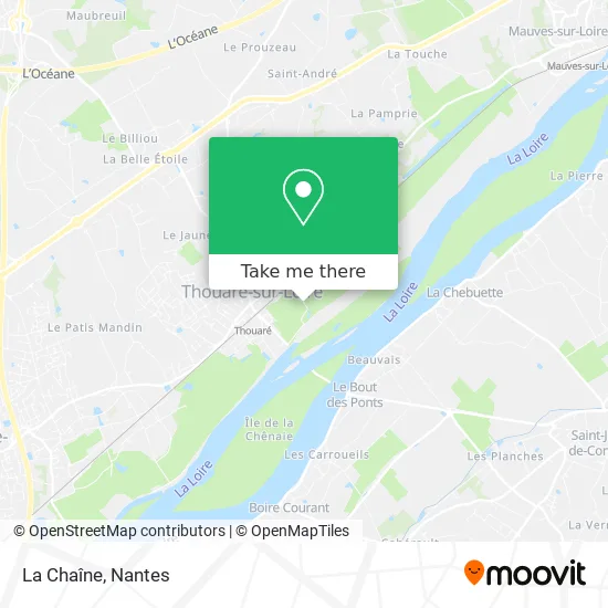 La Chaîne map