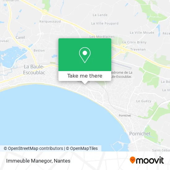 Immeuble Manegor map