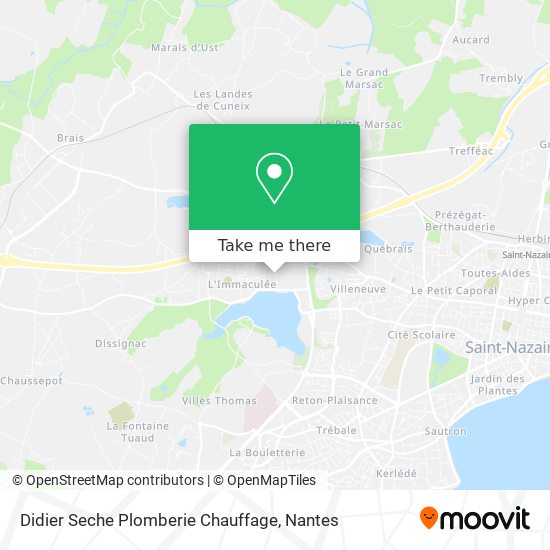 Didier Seche Plomberie Chauffage map