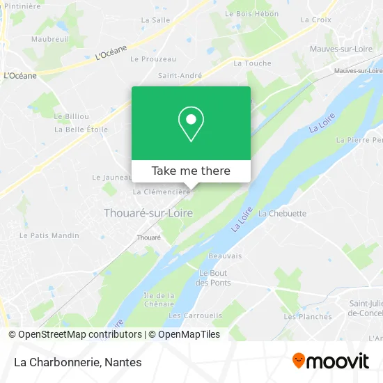 Mapa La Charbonnerie
