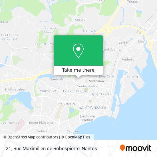 21, Rue Maximilien de Robespierre map
