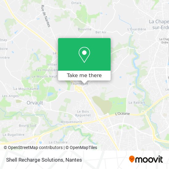 Shell Recharge Solutions map