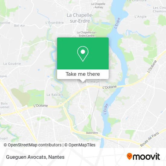 Gueguen Avocats map