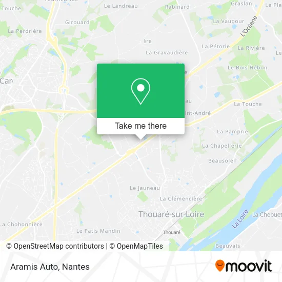 Mapa Aramis Auto