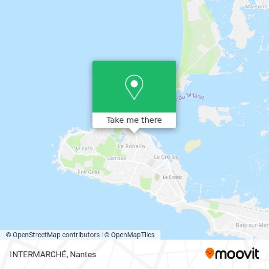 INTERMARCHÉ map