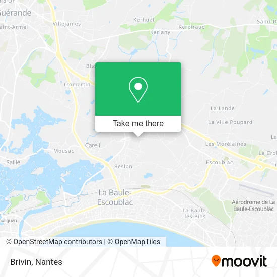 Mapa Brivin
