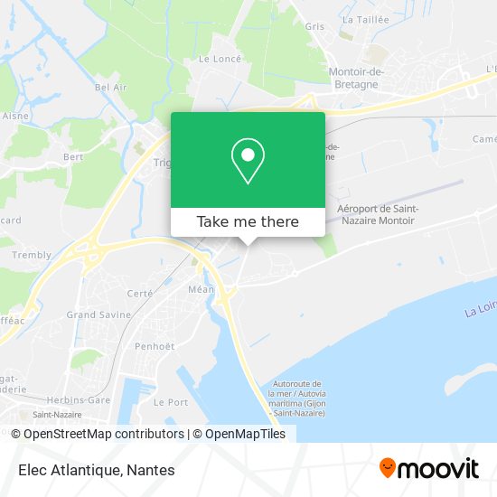 Elec Atlantique map