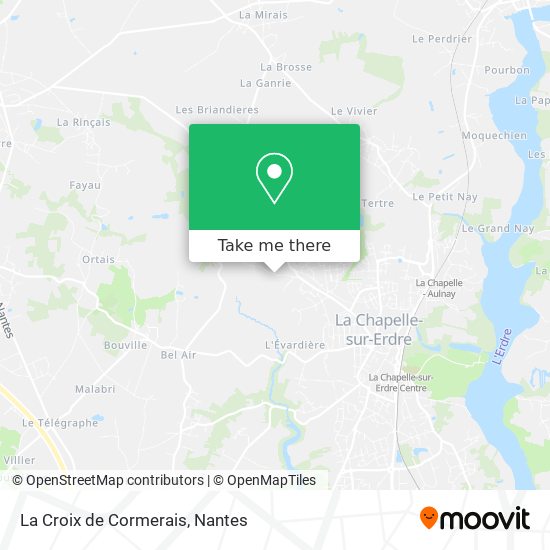 La Croix de Cormerais map