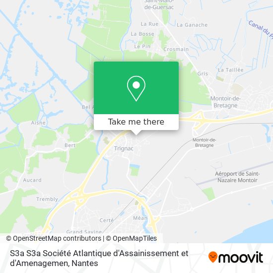S3a S3a Société Atlantique d'Assainissement et d'Amenagemen map